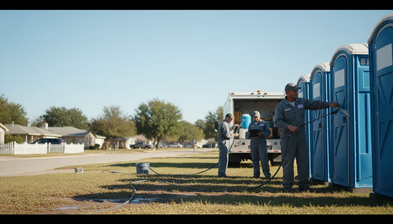 Long-Term Portable Toilet Rental in Raymond, IA near me